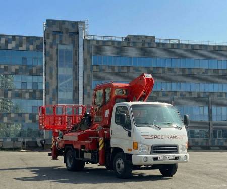 Аренда телескопической автовышки 28 метров